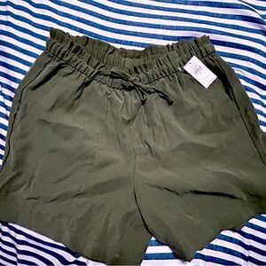 Old Navy soft linen drawstring shorts